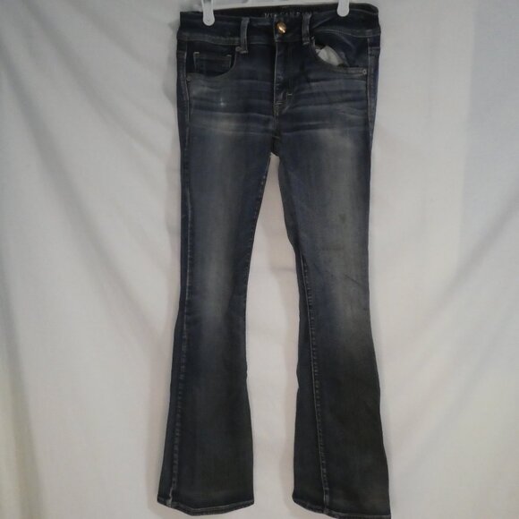AMERICAN EAGLE OUTFITTERS - AEO | Super Stretch | Size 6 Regular | Kick Boot - Picture 1 of 15